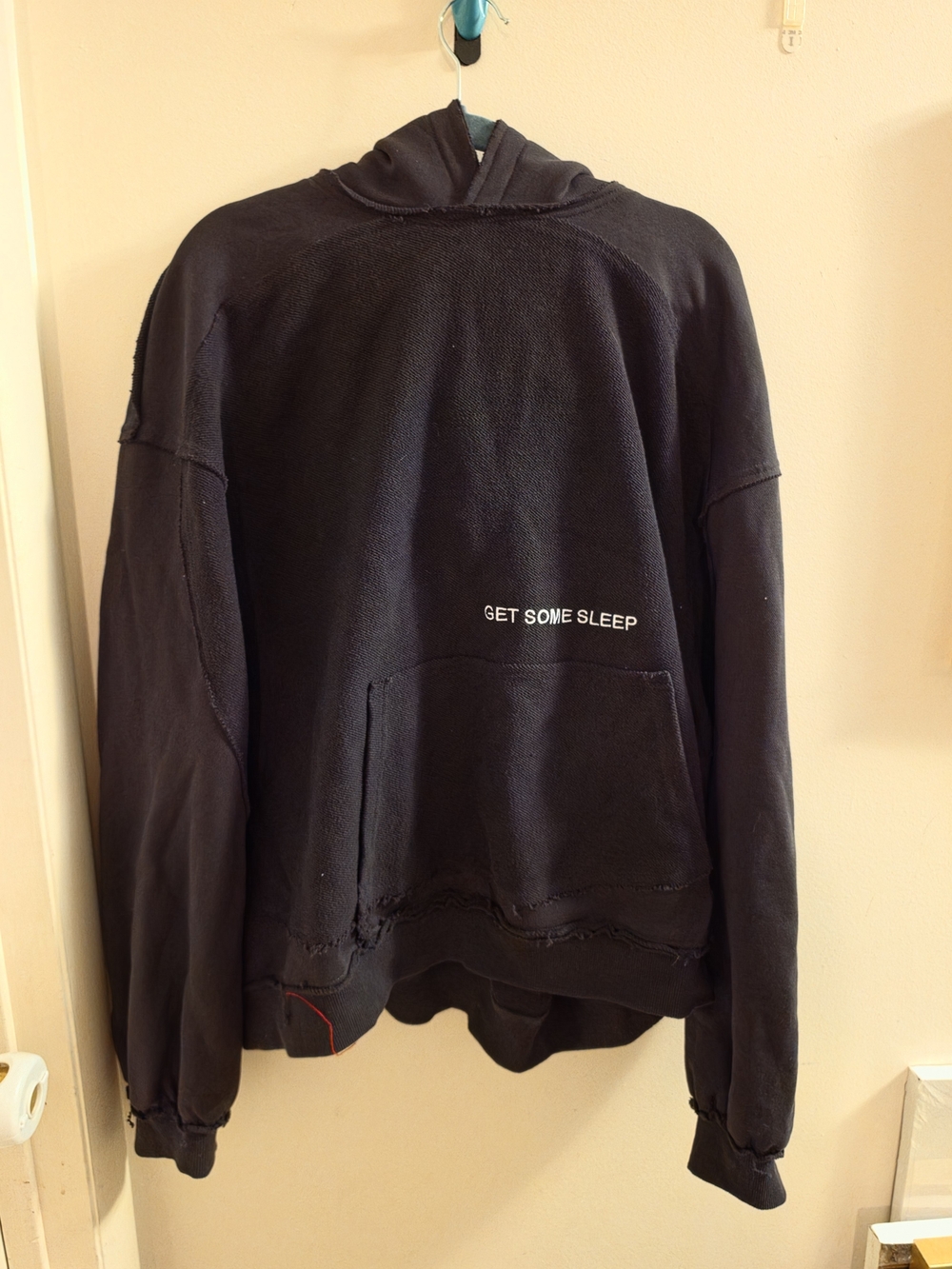 Men's Black Celestial Style Hoodie From Get Some Sleep